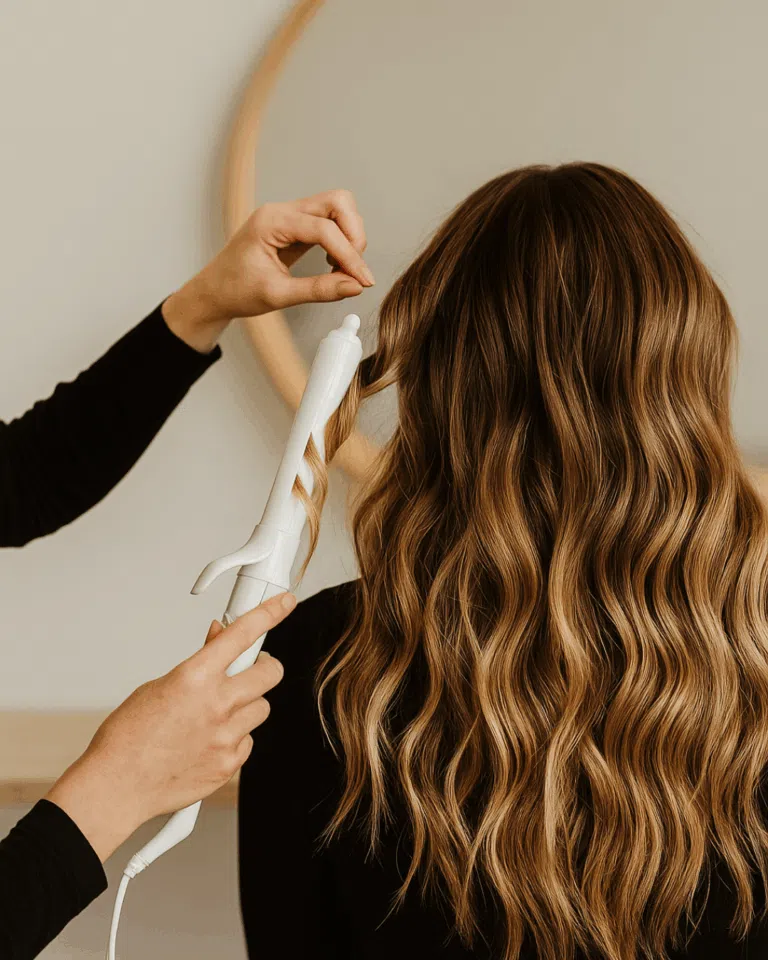 BOUCLER SES CHEVEUX À LA MAISON