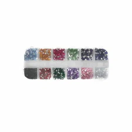 Carroussel 12 Couleurs De Strass Fins