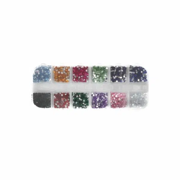 Carroussel 12 Couleurs De Strass Fins