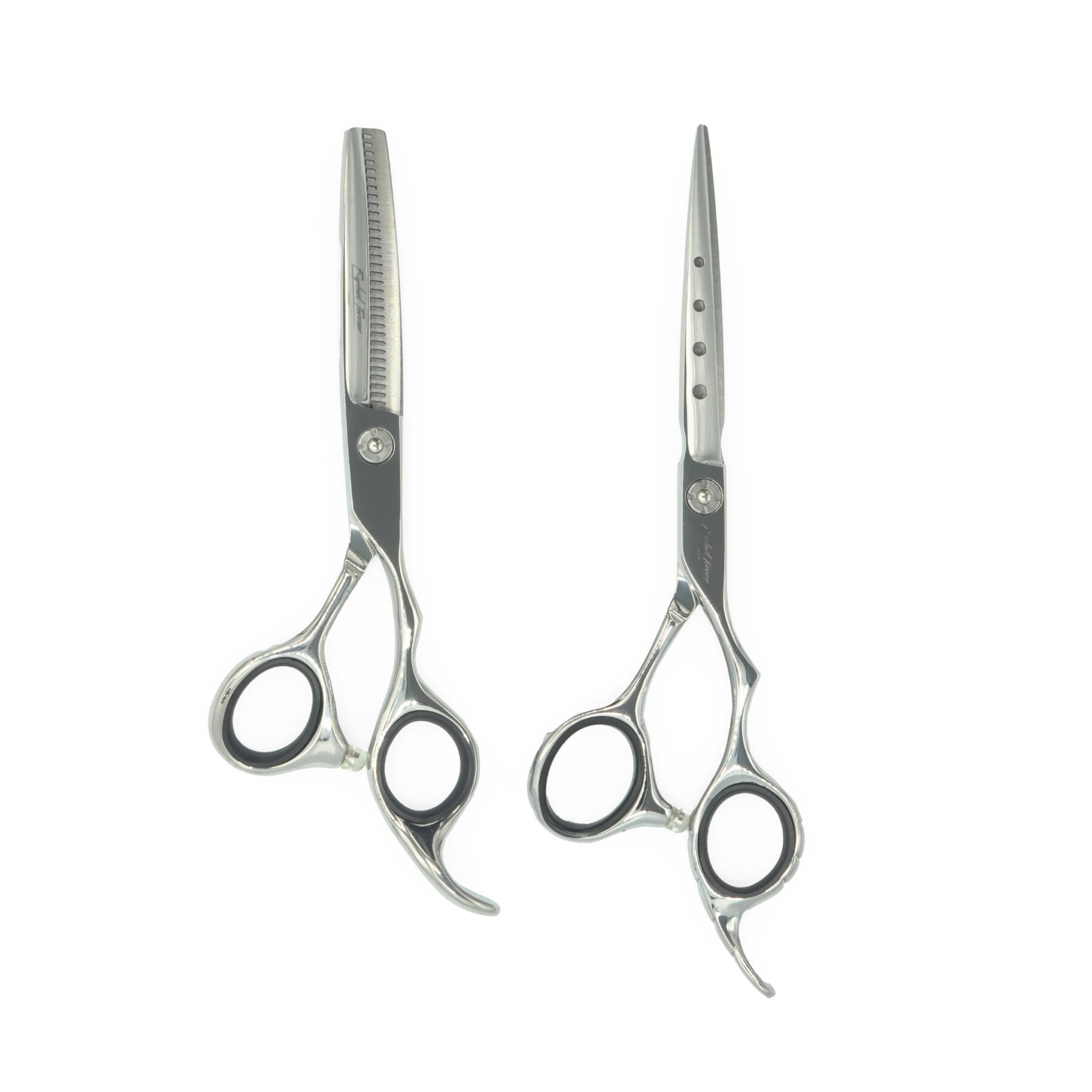 Pack Ciseaux Droits Prestigius 6' et Ciseaux Sculpteurs Haut De Gamme 5.5' - Raphaël Perrier