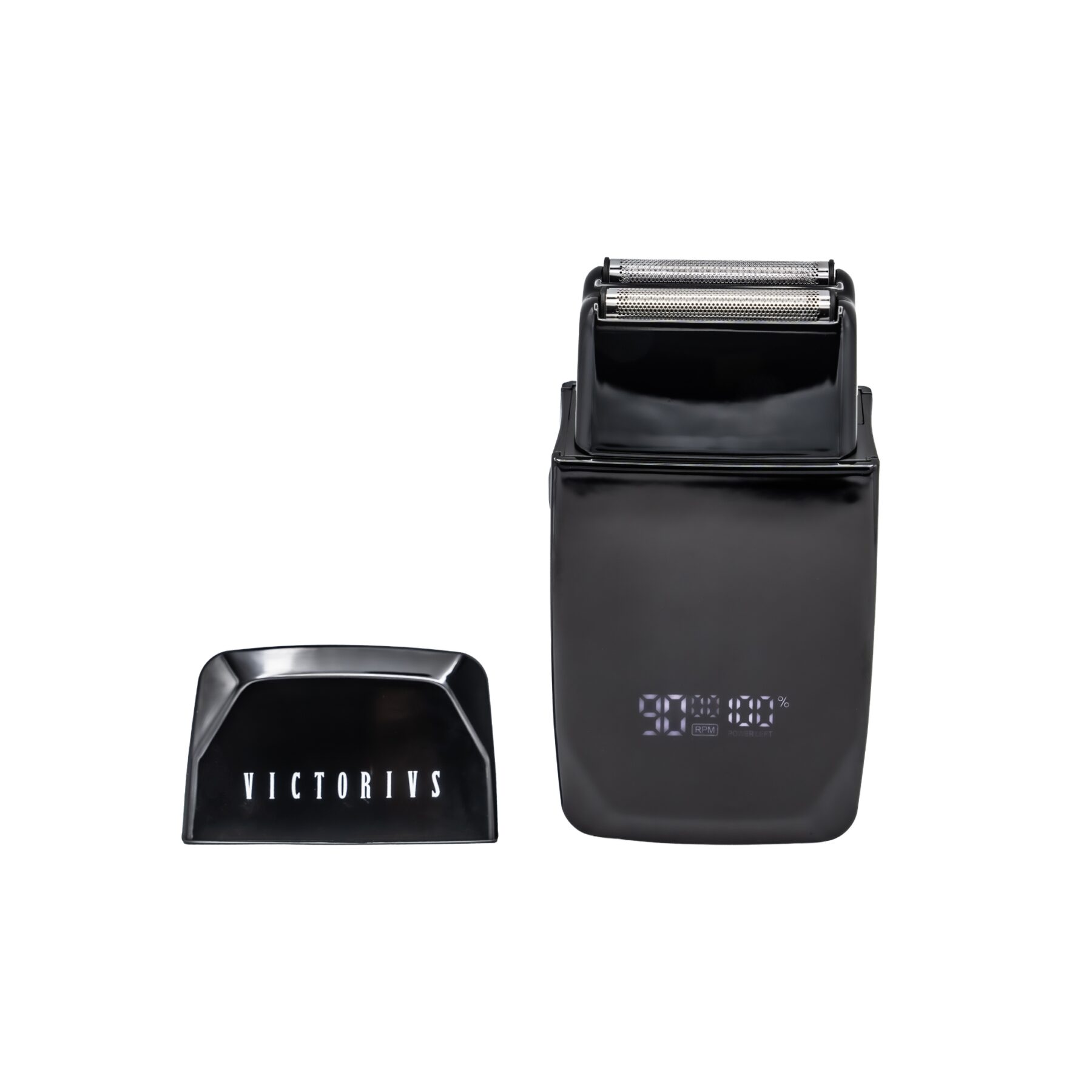 Shaver cube noir Victorius Falcon Finish double lame Zero+